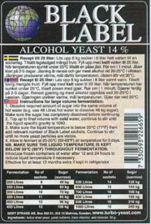 Black Label kvasnice (14%) 
