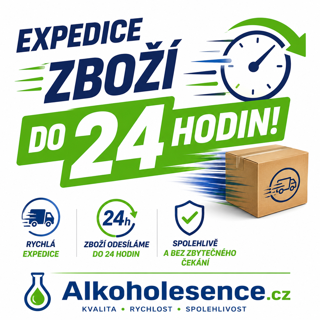 Expedujeme objednávky do 24 hodin