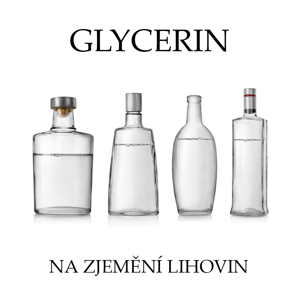 Glycerin 99,5% - zjemnění lihoviny - 500 ml