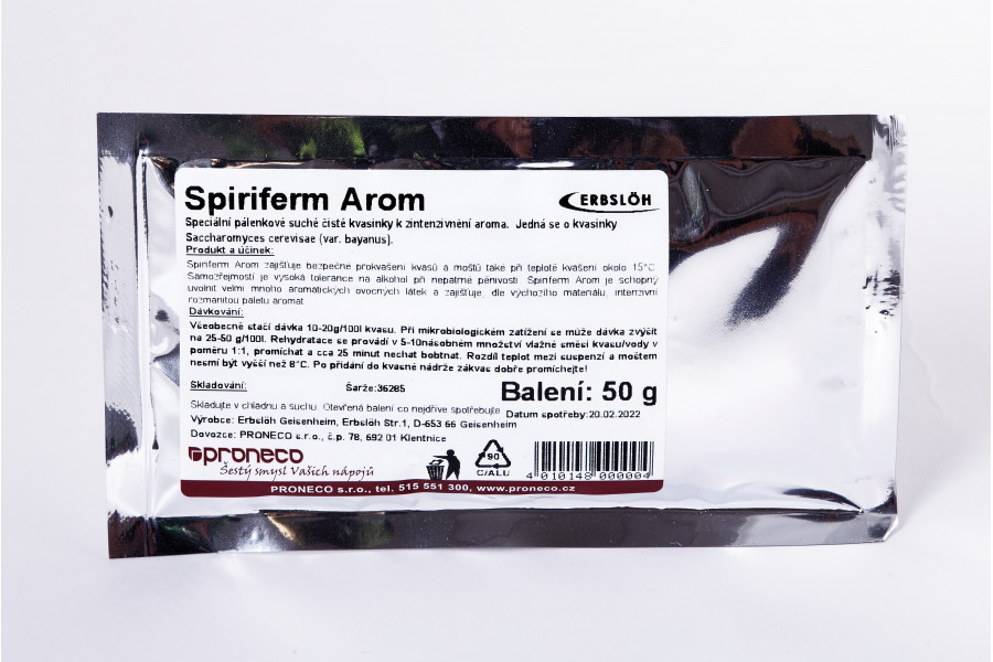 Spiriferm Arom kvasinky 50 g (pro kvas i mošt)