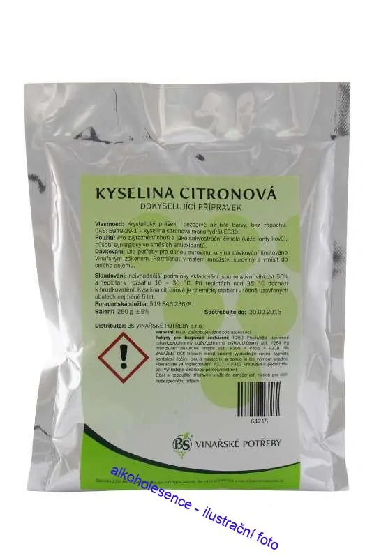 Kyselina citronová 250g