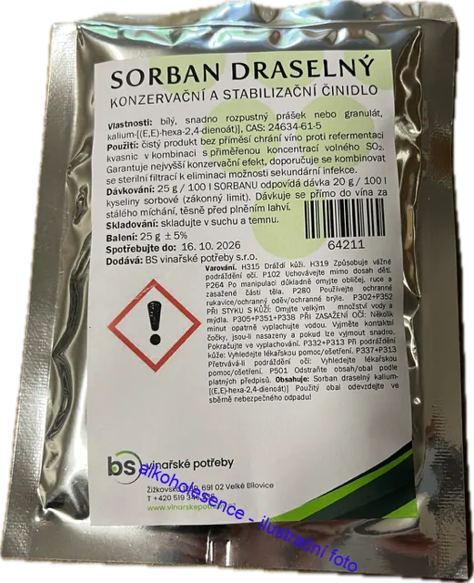 SORBAN DRASELNÝ 25g