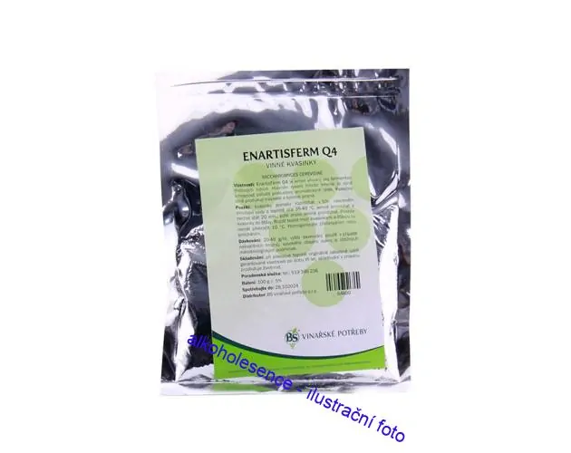 Vinné kvasinky Q4 100g - ENARTIS