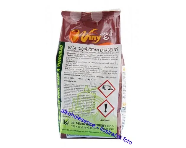 Disiřičitan draselný - WINY 1Kg