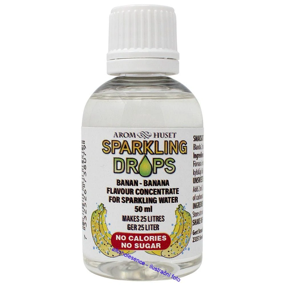 Banánový sirup bez cukru 50 ml