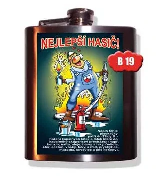 Nejlepší hasič - placatka