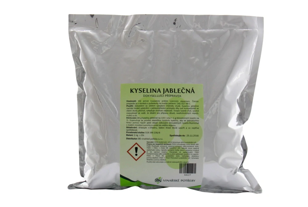 Kyselina jablečná 500 g