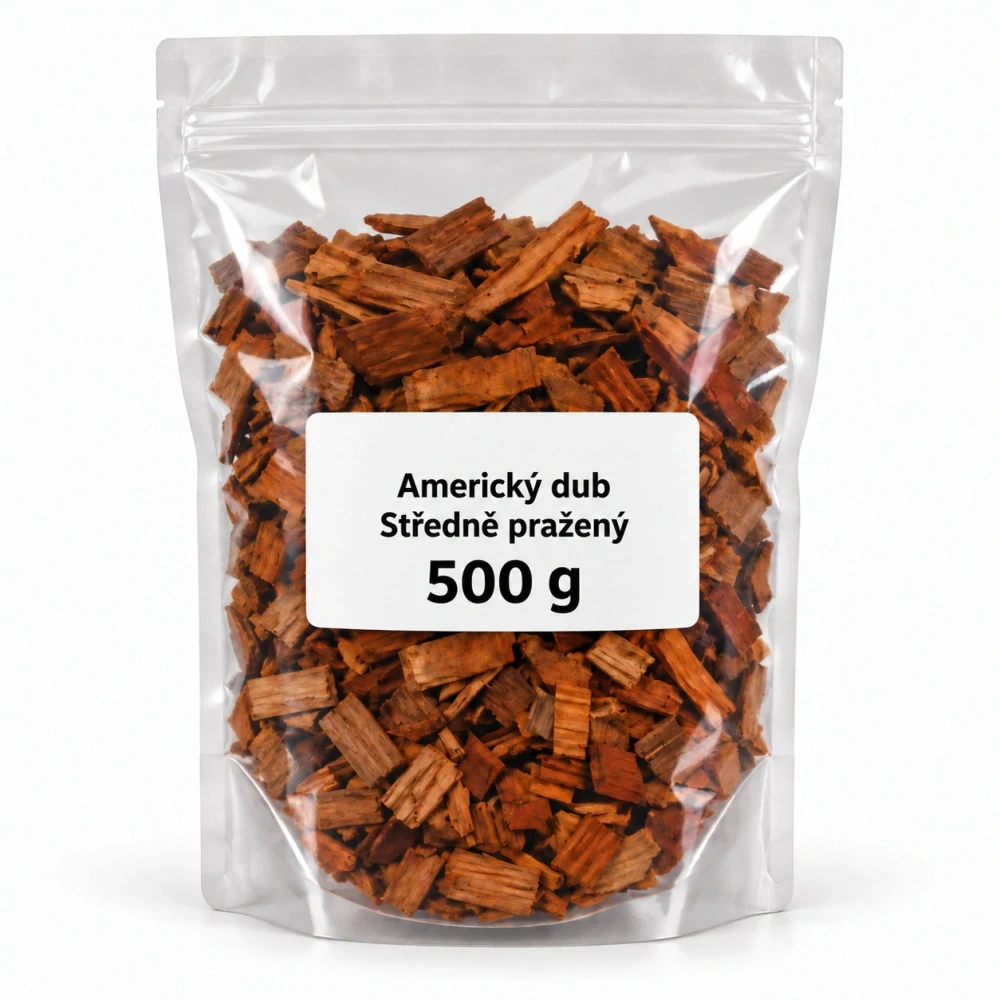 Americký dub - středně pražený (500 g)