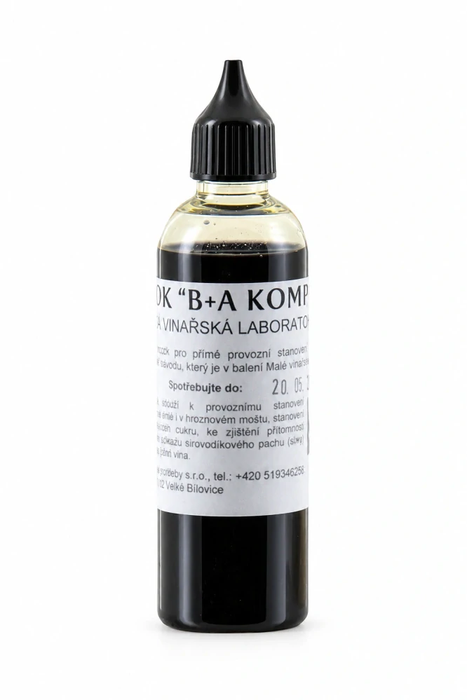 Roztok B+A 100 ml pro přímé stanovení volného SO₂ ve víně