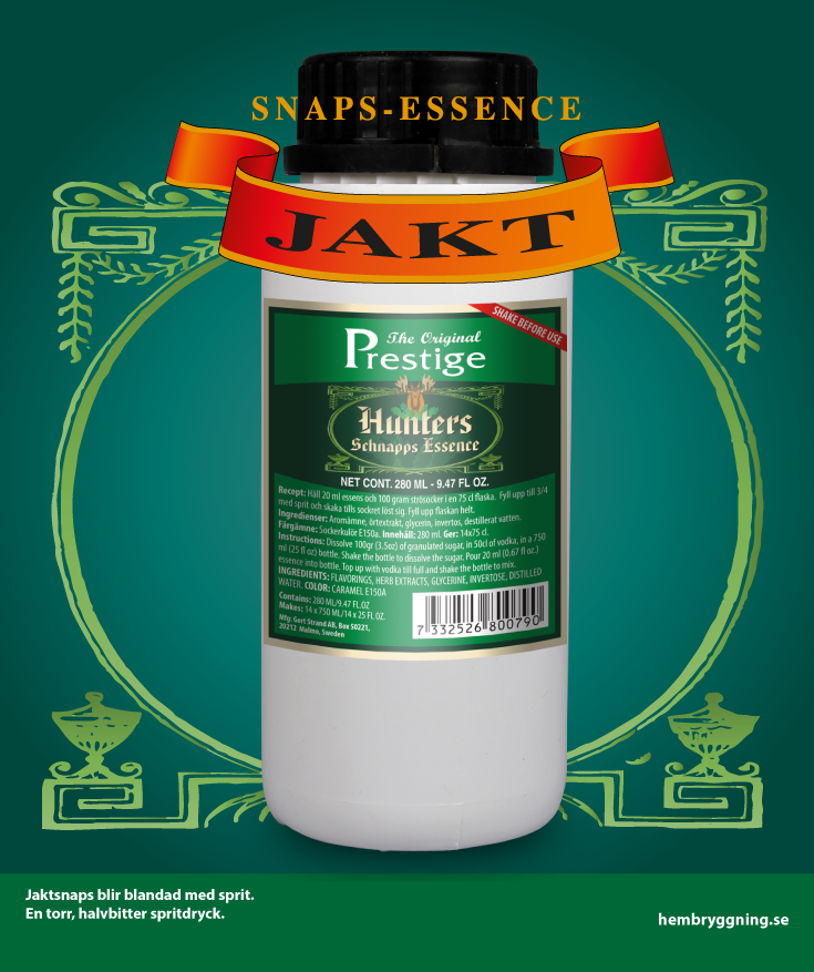 Lovecký snaps (Jagermeister) - esence 280 ml