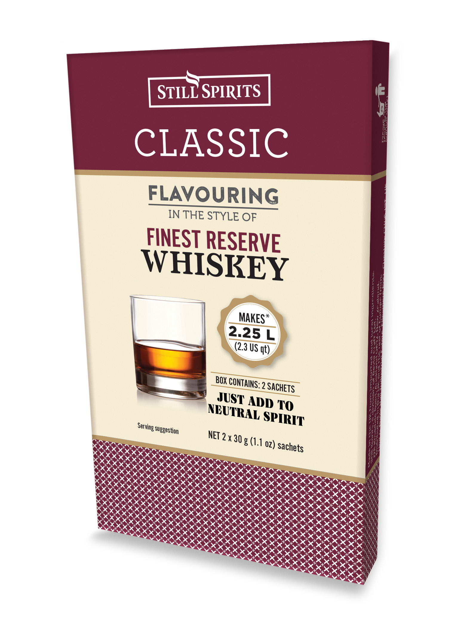 Klasická jemná Whisky - esence - na 2,25 L