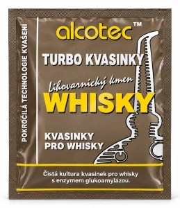 Alcotec Whisky Turbo 73 g – kvasnice s glukoamylázou