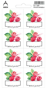Maliny - etikety natural product