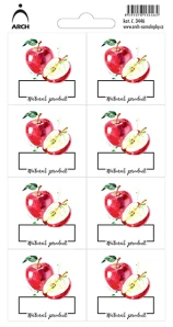 Jablka - etikety natural product