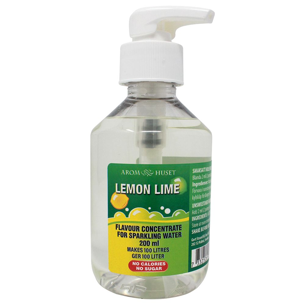 Citron a limetka sirup bez cukru - 200 ml