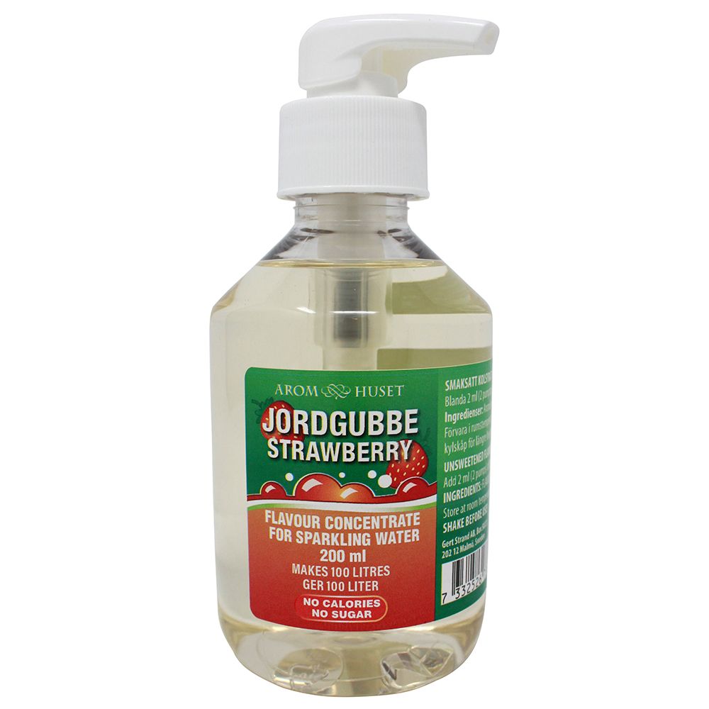 Jahoda sirup bez cukru - 200 ml