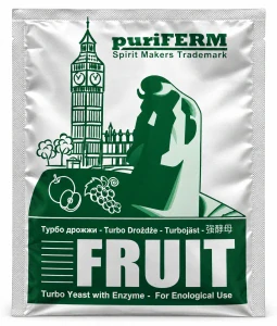 puriFERM kvasnice na ovocné kvasy 18 % – 30 g na 25 l