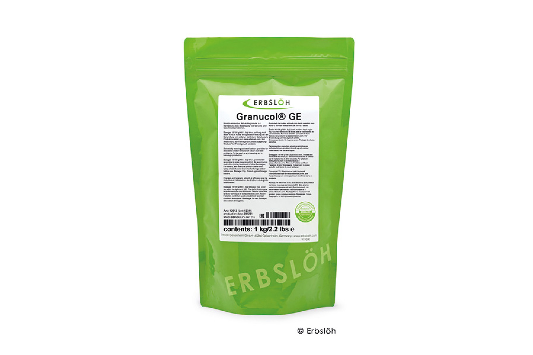 Granucol® GE - čištění lihovin, vína a moštů (1Kg)