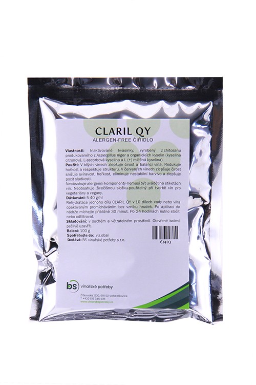 CLARIL QY - čiření moštu a vína 100 g
