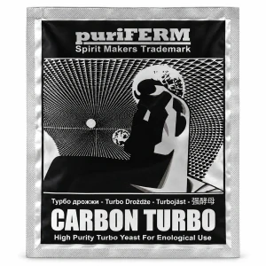 puriFERM Carbon 106 g – turbo kvasnice s aktivním uhlím
