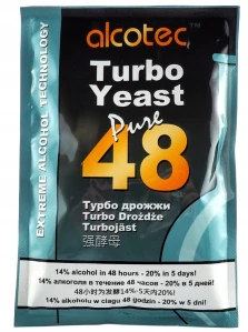 Alcotec Turbo kvasnice 48 PURE 14-20%