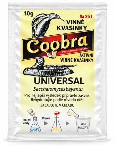 Univerzální vinné kvasinky Prestige Bayanus 5 g na 25 l