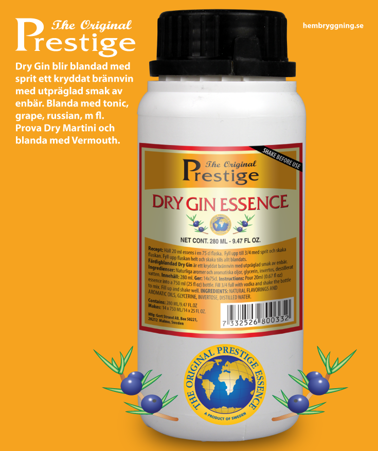 Dry Gin - esence 280 ml