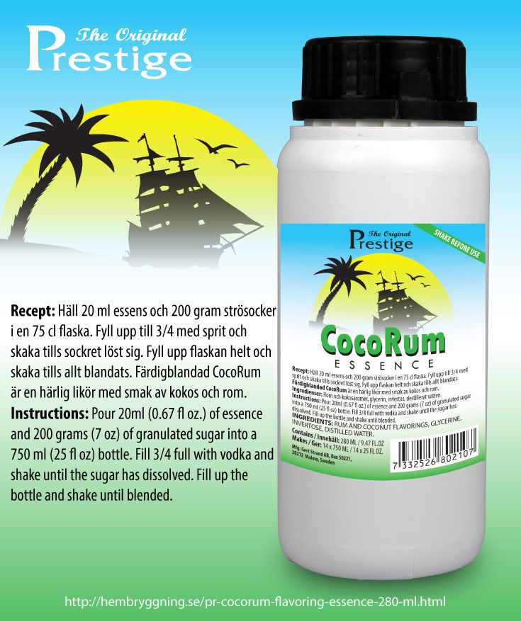 CocoRum likér - esence 280 ml
