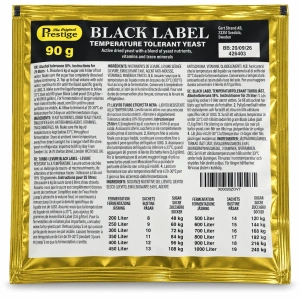 Turbo kvasnice Prestige Black Label 14–17 % 90 g