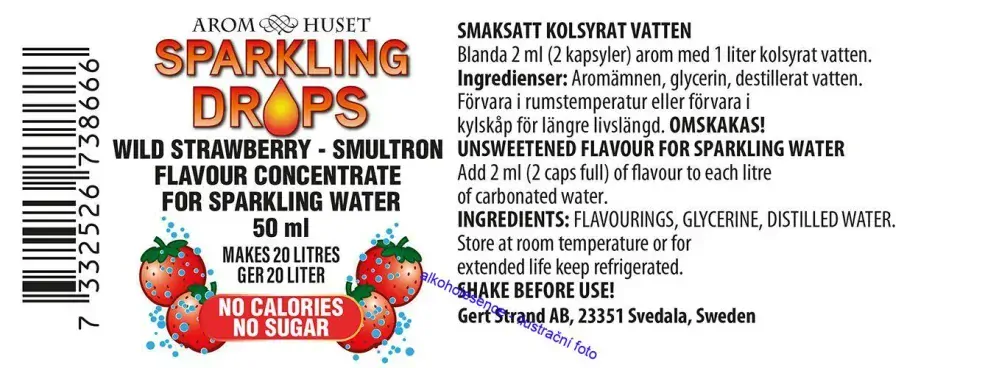 Sirup Lesní jahoda 50 ml