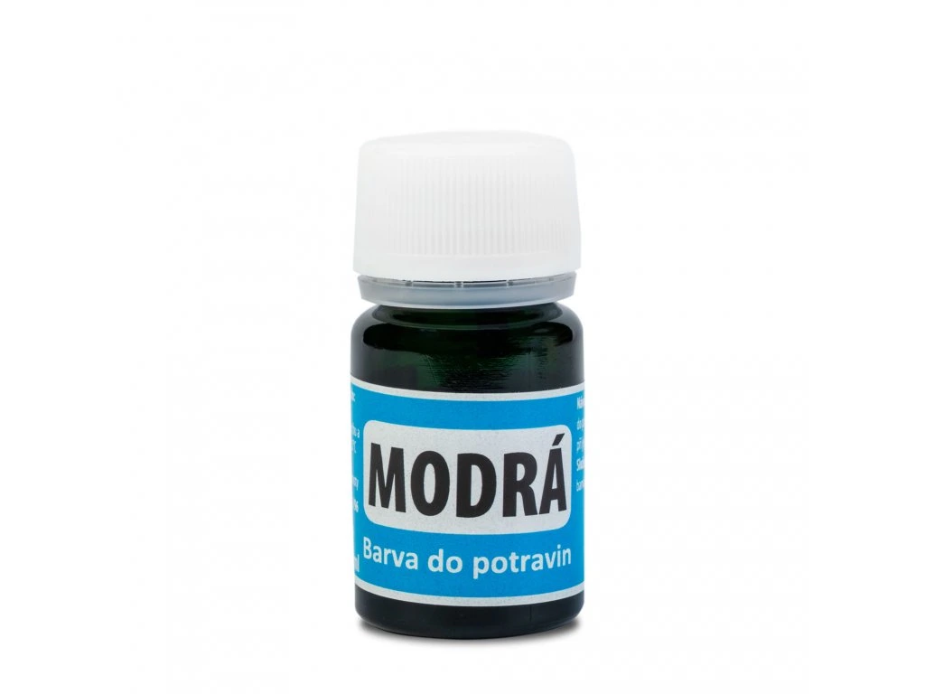 Modrá - potravinářské barvivo 10ml