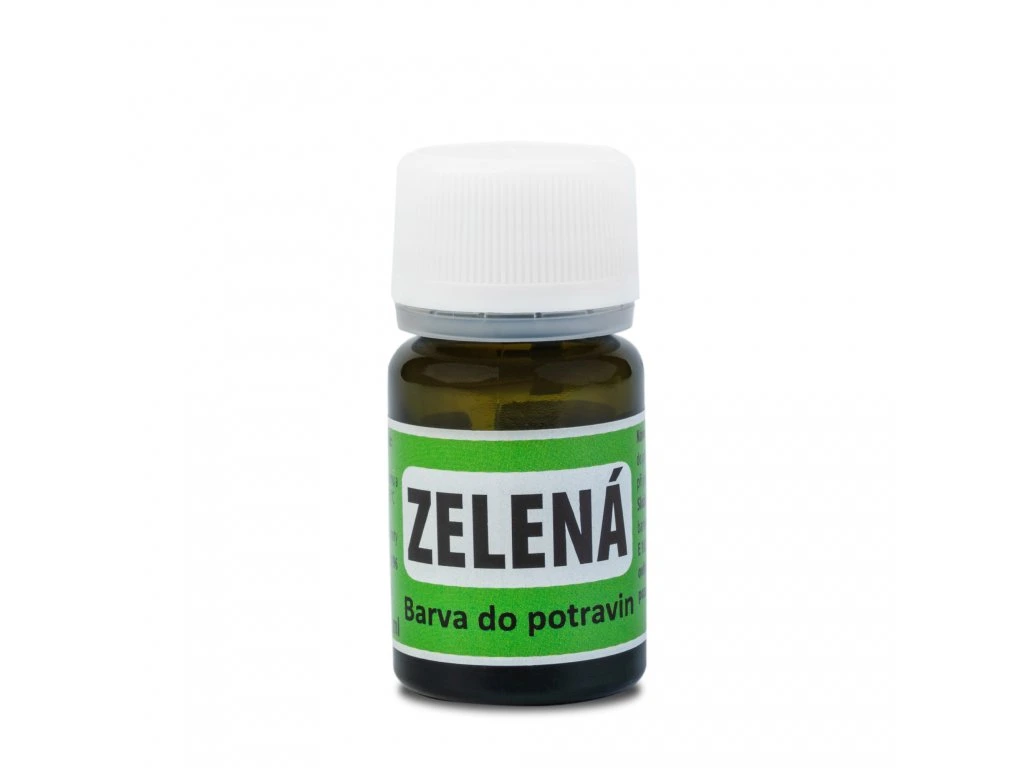 Zelená - potravinářské barvivo 10ml