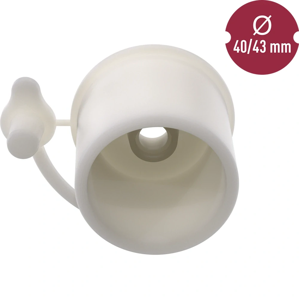 Zátka demižonu pro kvasnou zátku s uzávěrem 40/43 mm