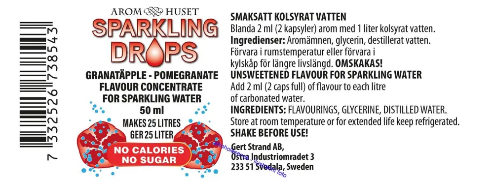 Granátové jablko - sirup 50 ml