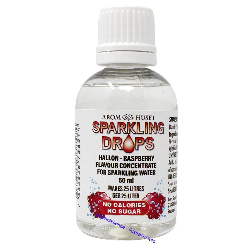 Malinový sirup bez cukru 50 ml