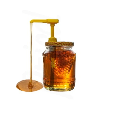 Pumpička na med s víčkem 