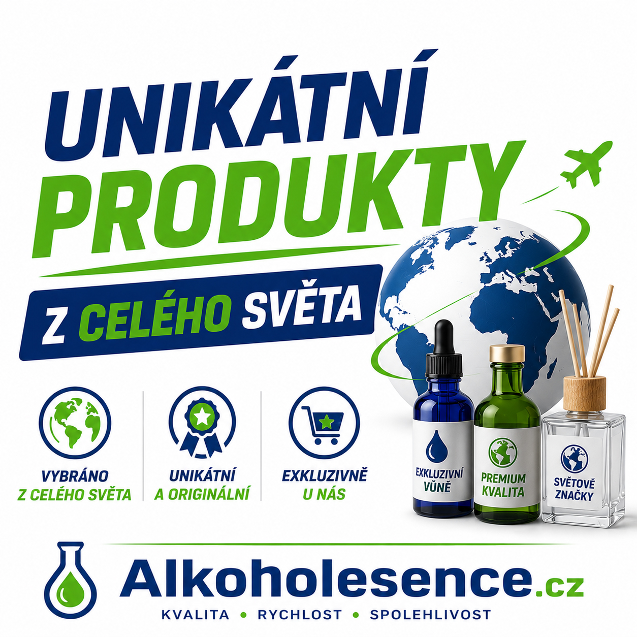 Nabízíme originální produkty z celého světa